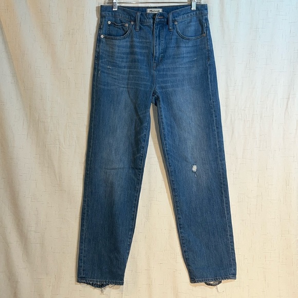 Madewell classic straight jean in Novello wash Size 29 - Picture 2 of 11